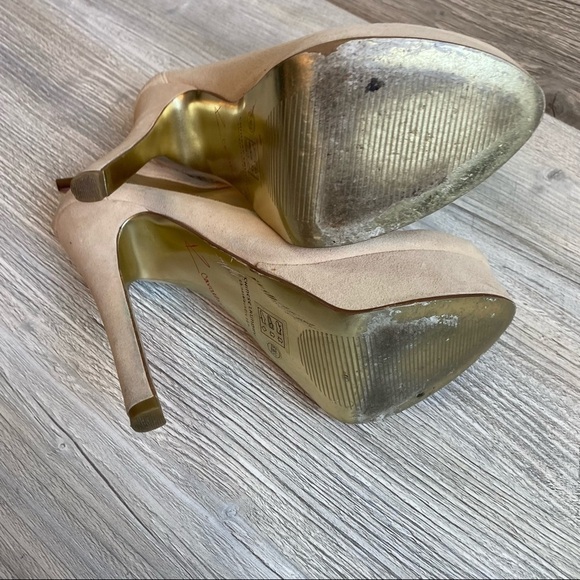 Chinese Laundry Kristen Letizia platform leather bootie 6 mesh and sweat heart - Picture 11 of 13